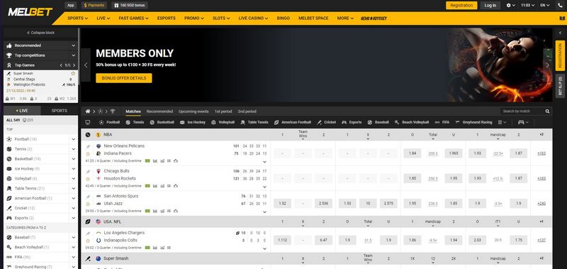 Bookmaker review Melbet